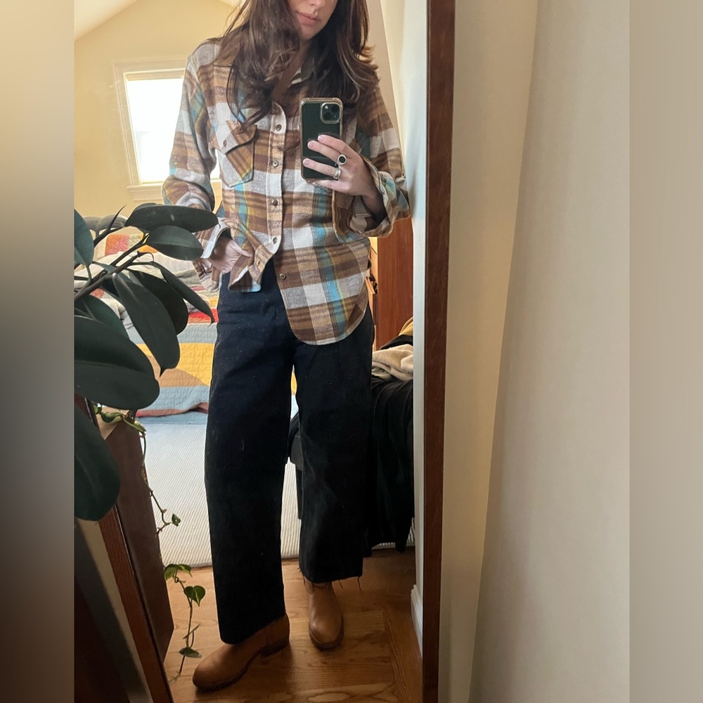 Imogene + Willie Catherine jeans in reverse indigo black Nep Sz 26 - Picture 8 of 8